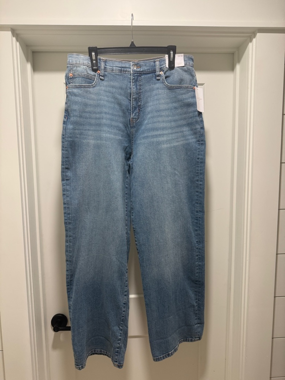 Jessica Simpson Women’s Dance the Night Away Wide Leg Boyfriend Jeans, Size 10 - Picture 2 of 12